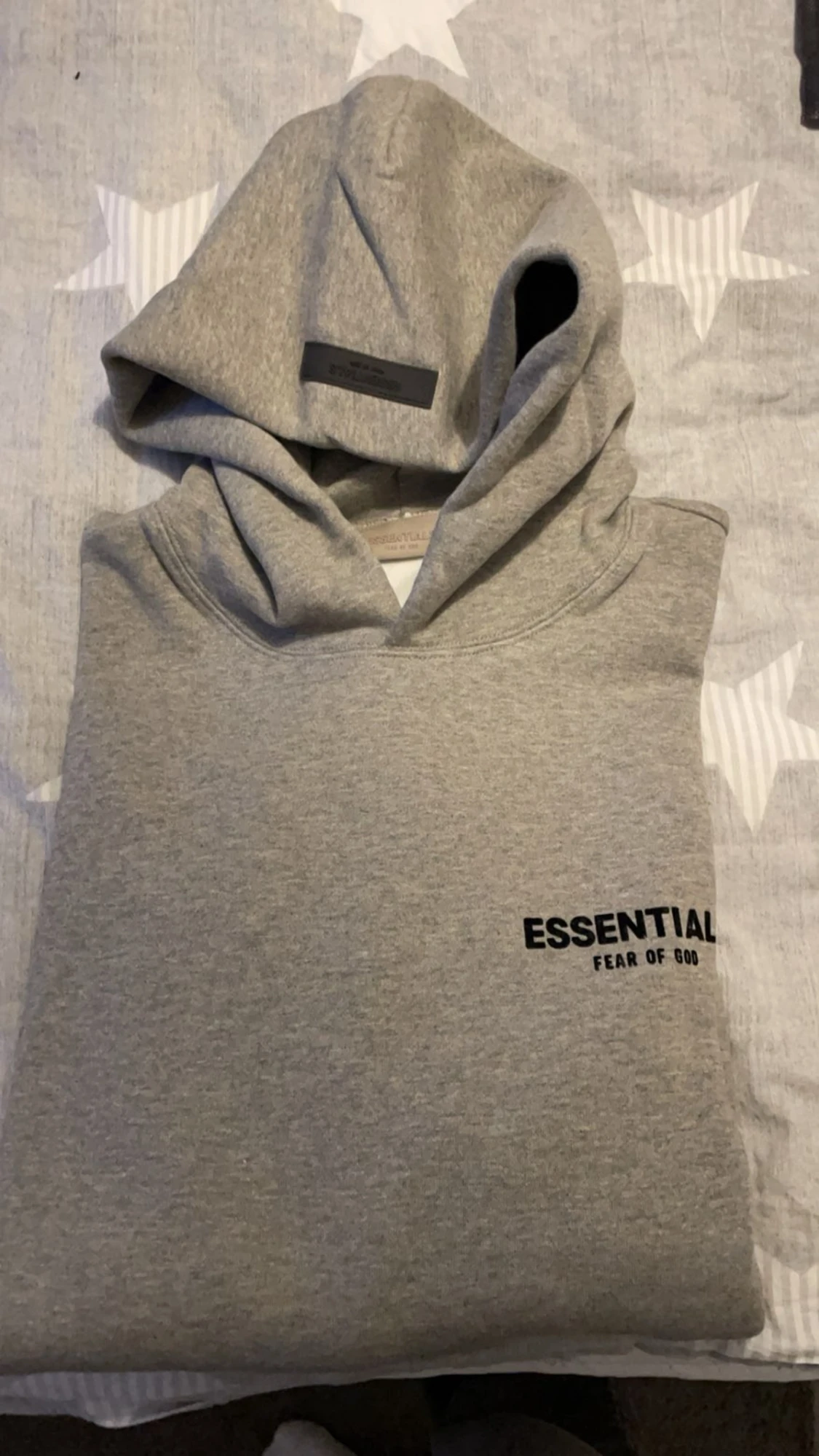 Grå Essentials Fear of God hoodie - 2
