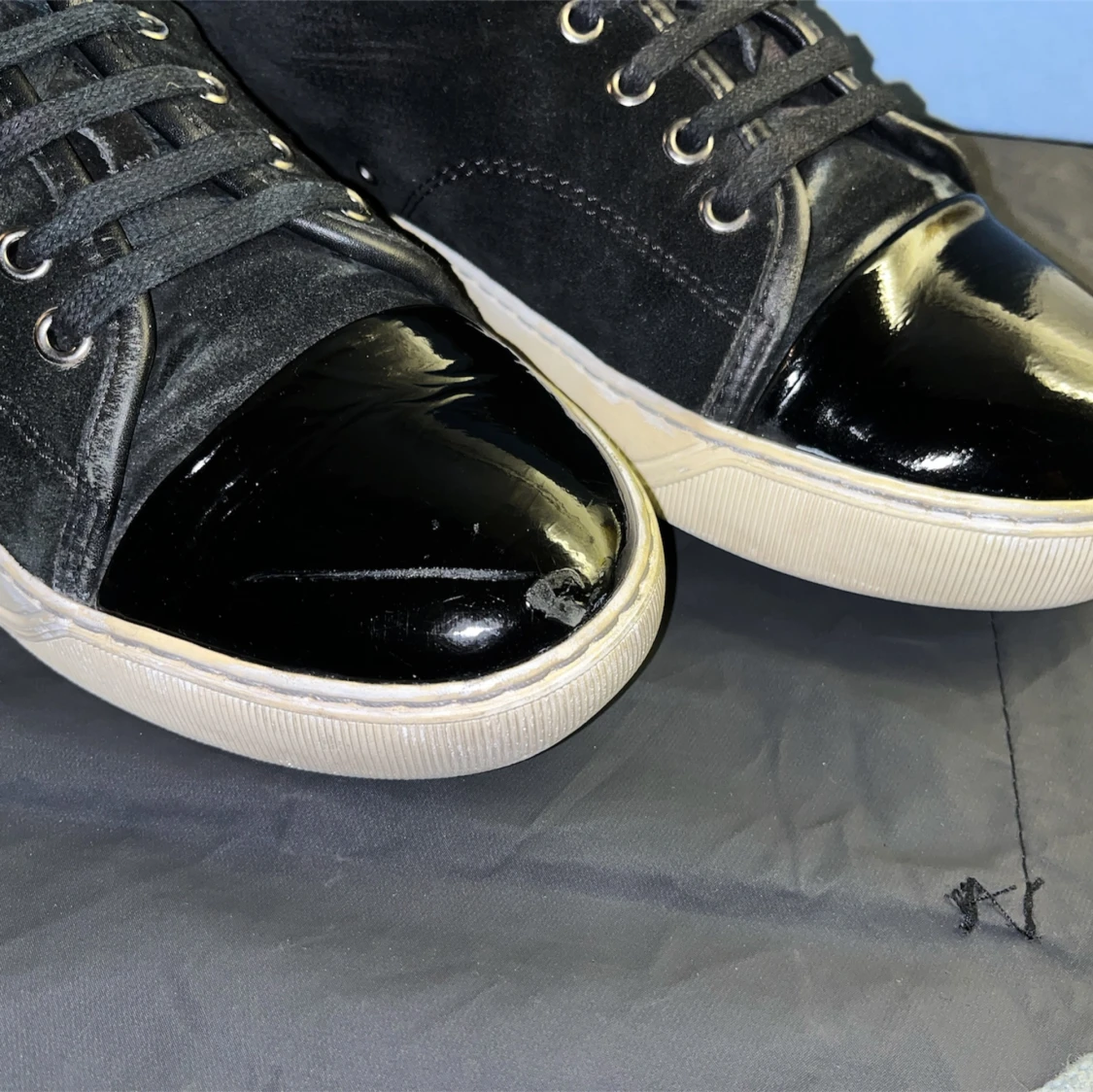 Lanvin skor med glans - 4