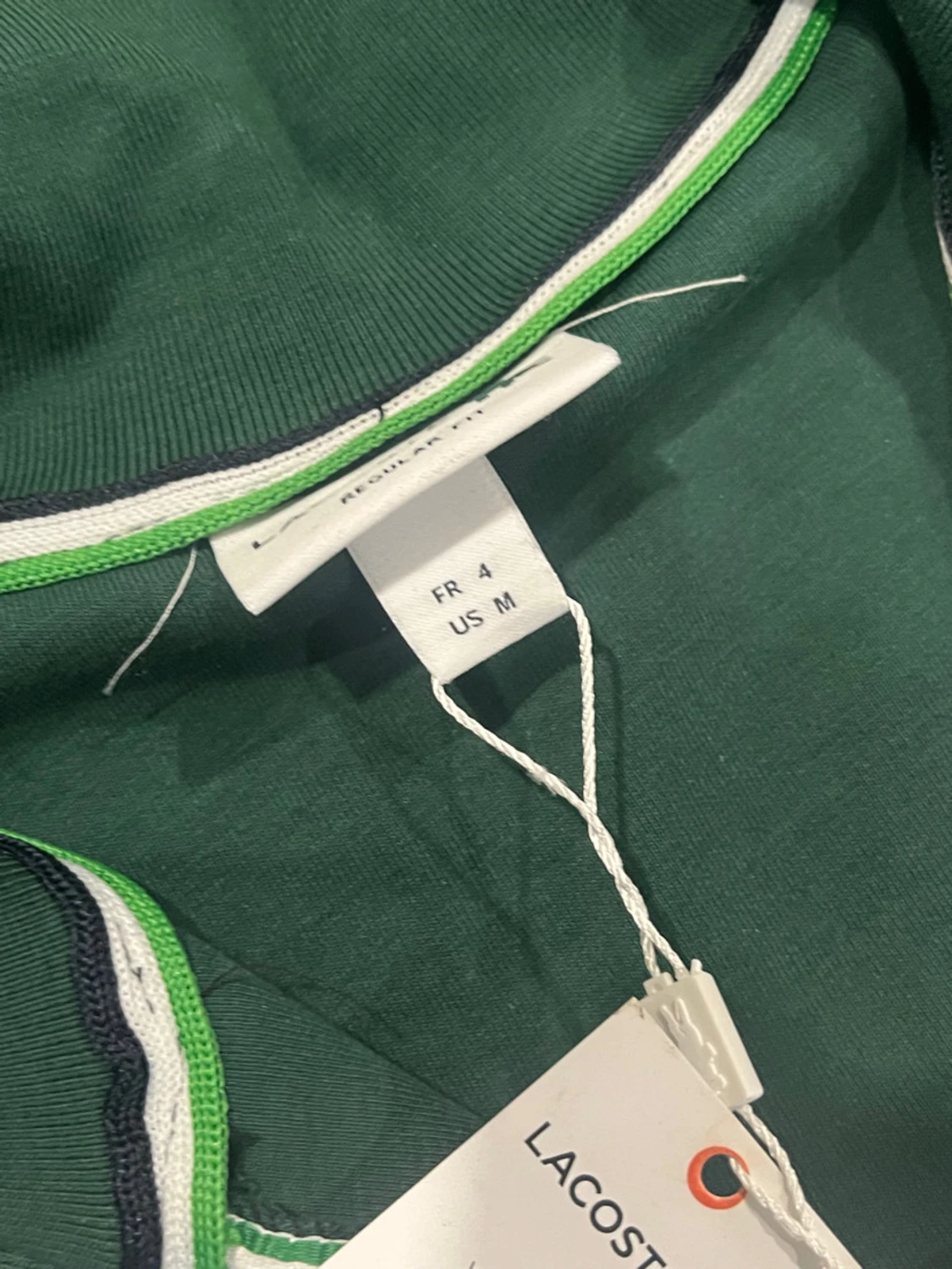 Grön ziptröja från Lacoste M - 3