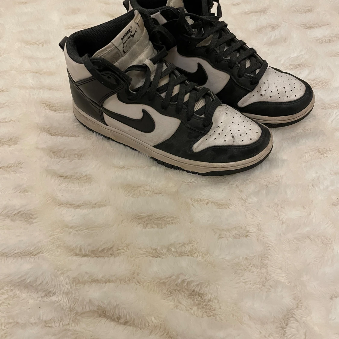 Nike panda dunks High svart/vit sneakers