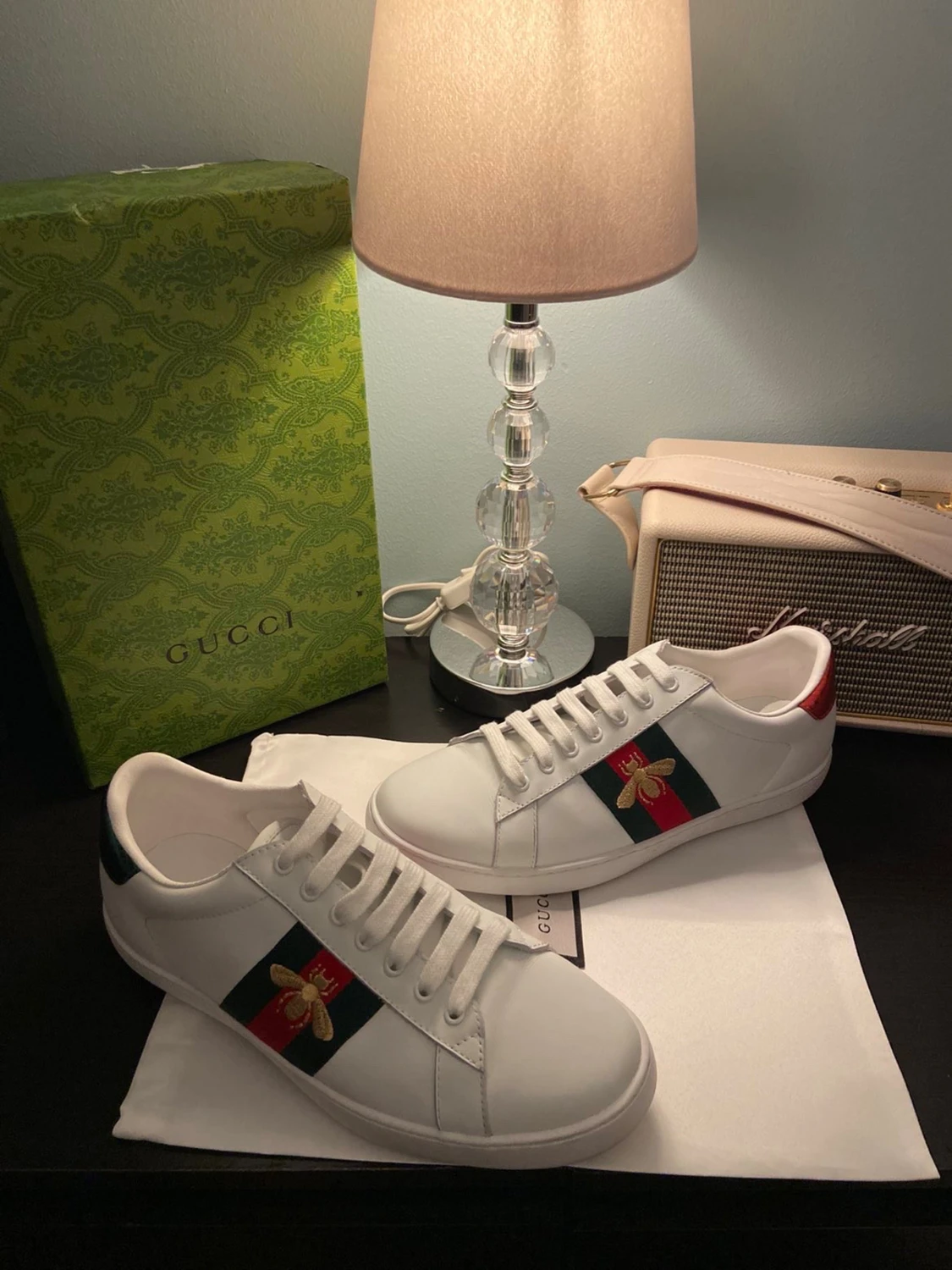 Gucci Ace sneakers med bi-detalj - 1