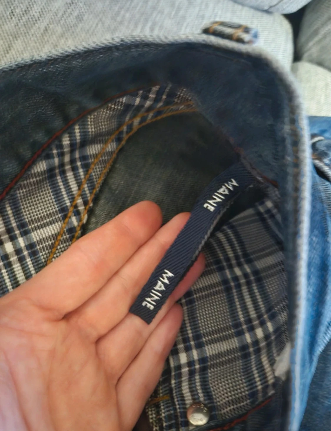 Blå Boss Maine jeans - 5