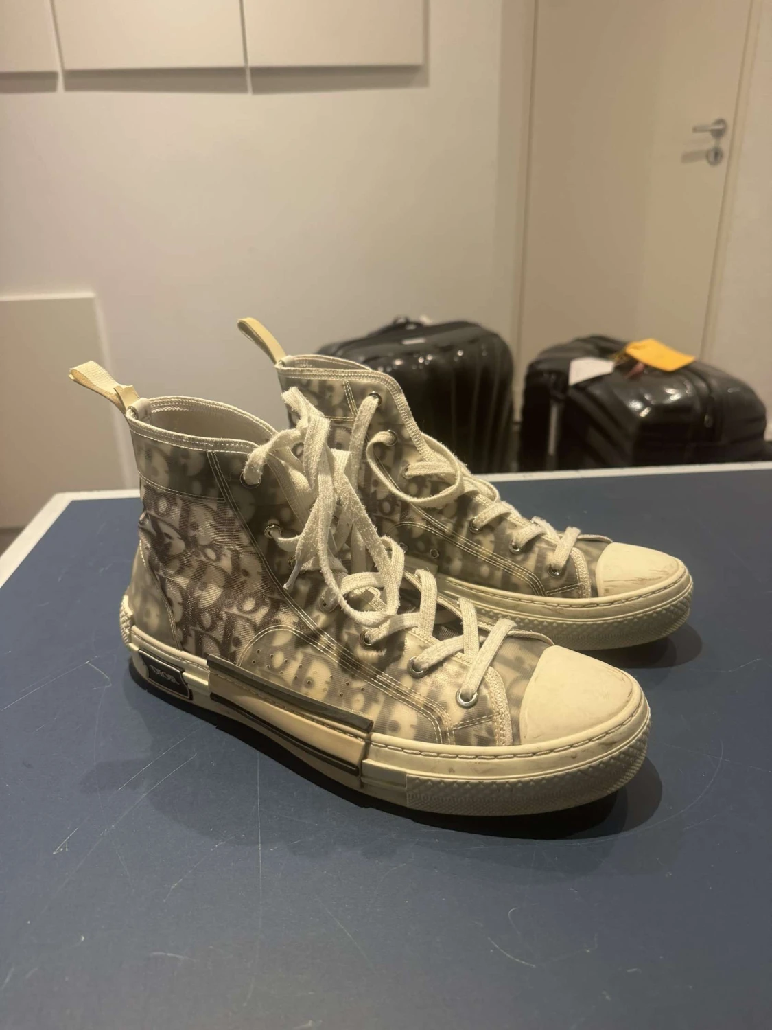 Dior B23 high-top sneakers, vit/grå - 6