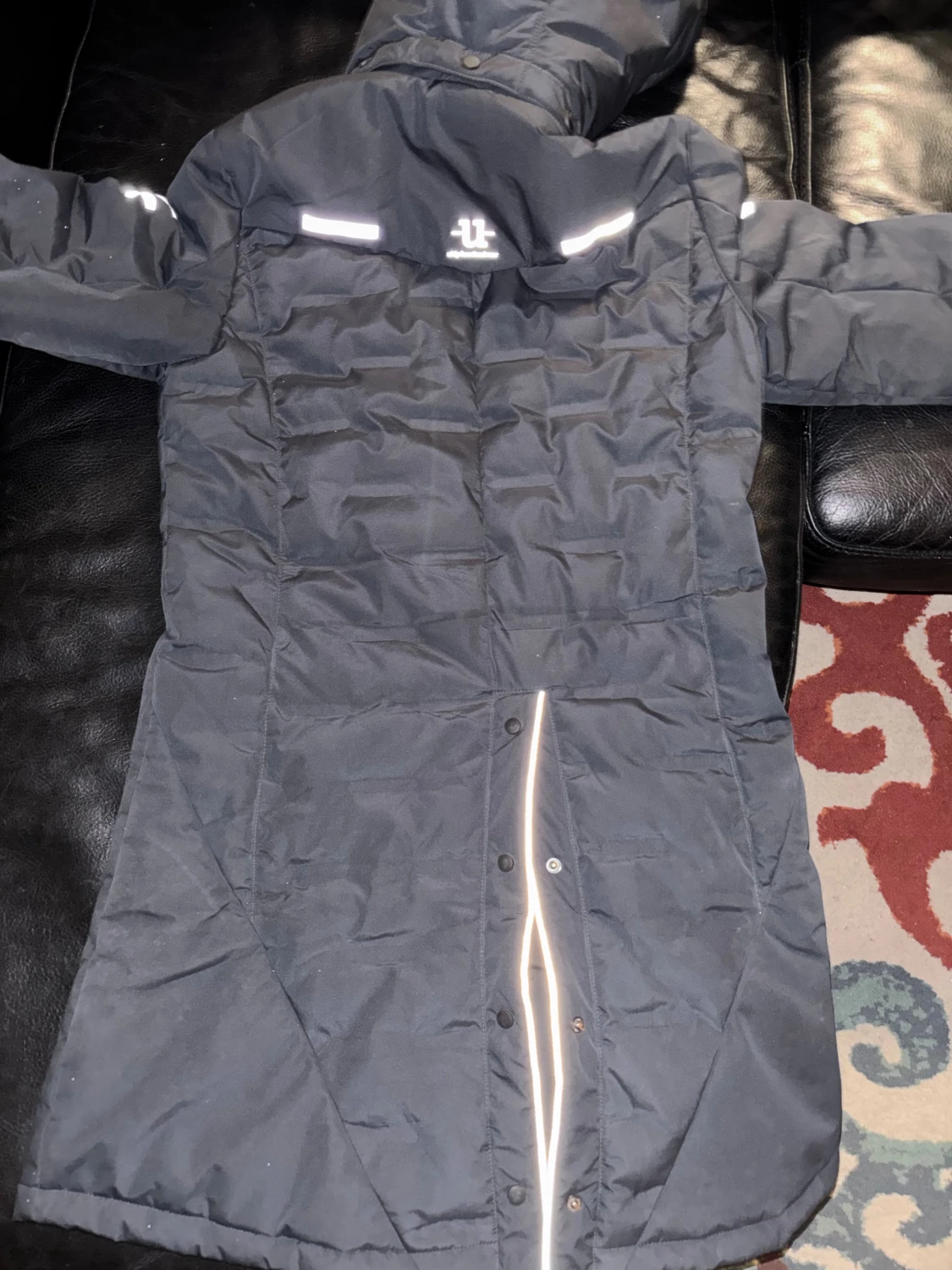 Grafitgrå Uhip Ice ridkappa med huva - 1