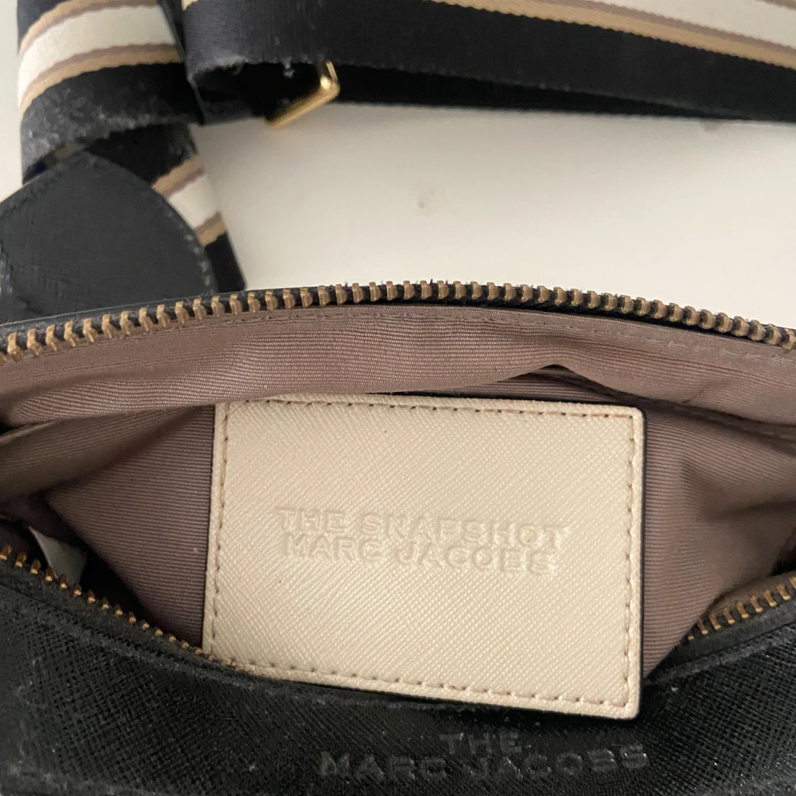 Marc Jacobs Snapshot axelväska beige - 3