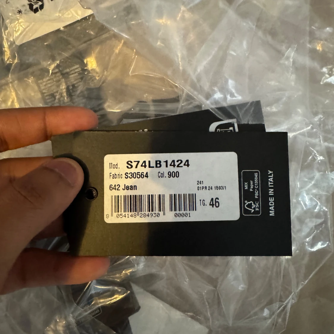 Svarta jeans från Dsquared2, stl 46 - 4