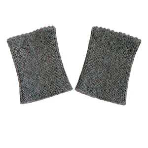 Handmade Knitted 100% Wool Wrist Warmers/Hand Warmers/Fingerless Gloves - ♡ Beautiful handmade knitted 100% wool wrist warmers/hand warmers/fingerless gloves with pearls. ♡ Perfect for musicians, writers and anyone who requires finger dexterity.