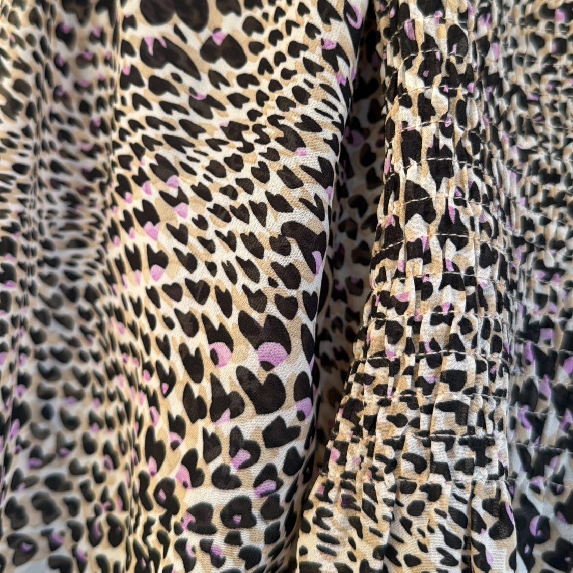 Leopardmönstrad blus Sisters Point XS - 1