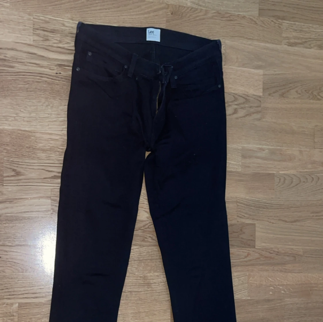Svarta skinny jeans från Lee