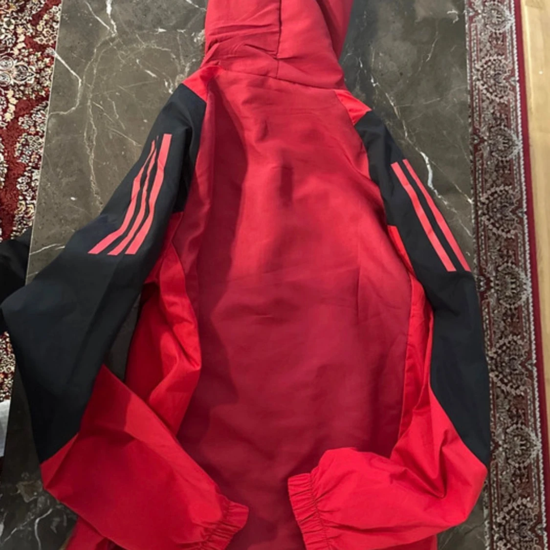 Manchester United vindjacka Adidas röd - 2