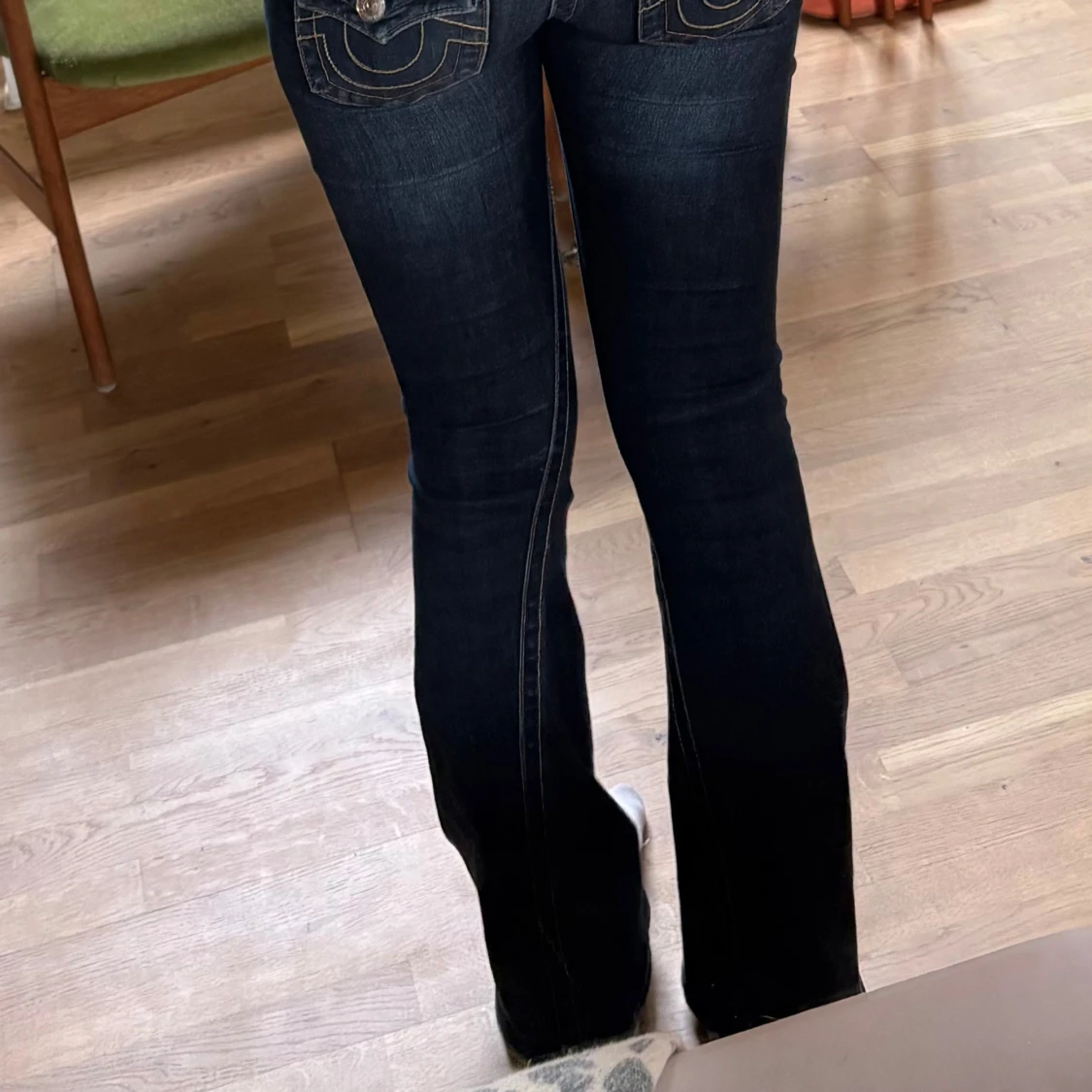 True Religion Joey Low Rise Flare Jeans - 2