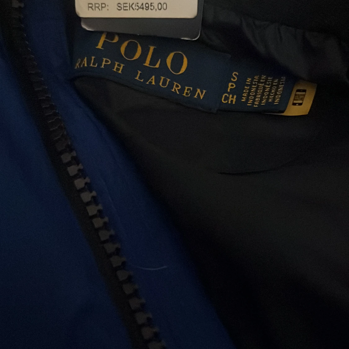 Blå pufferjacka från Polo Ralph Lauren - 1