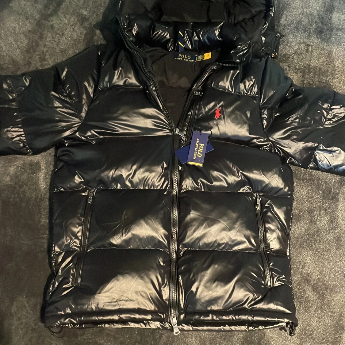 Svart pufferjacka från Polo Ralph Lauren