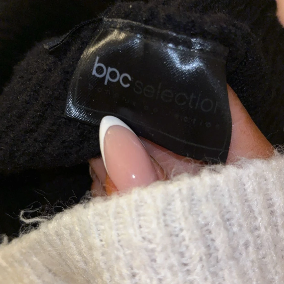 Svart stickad tröja från bpc selection - 3