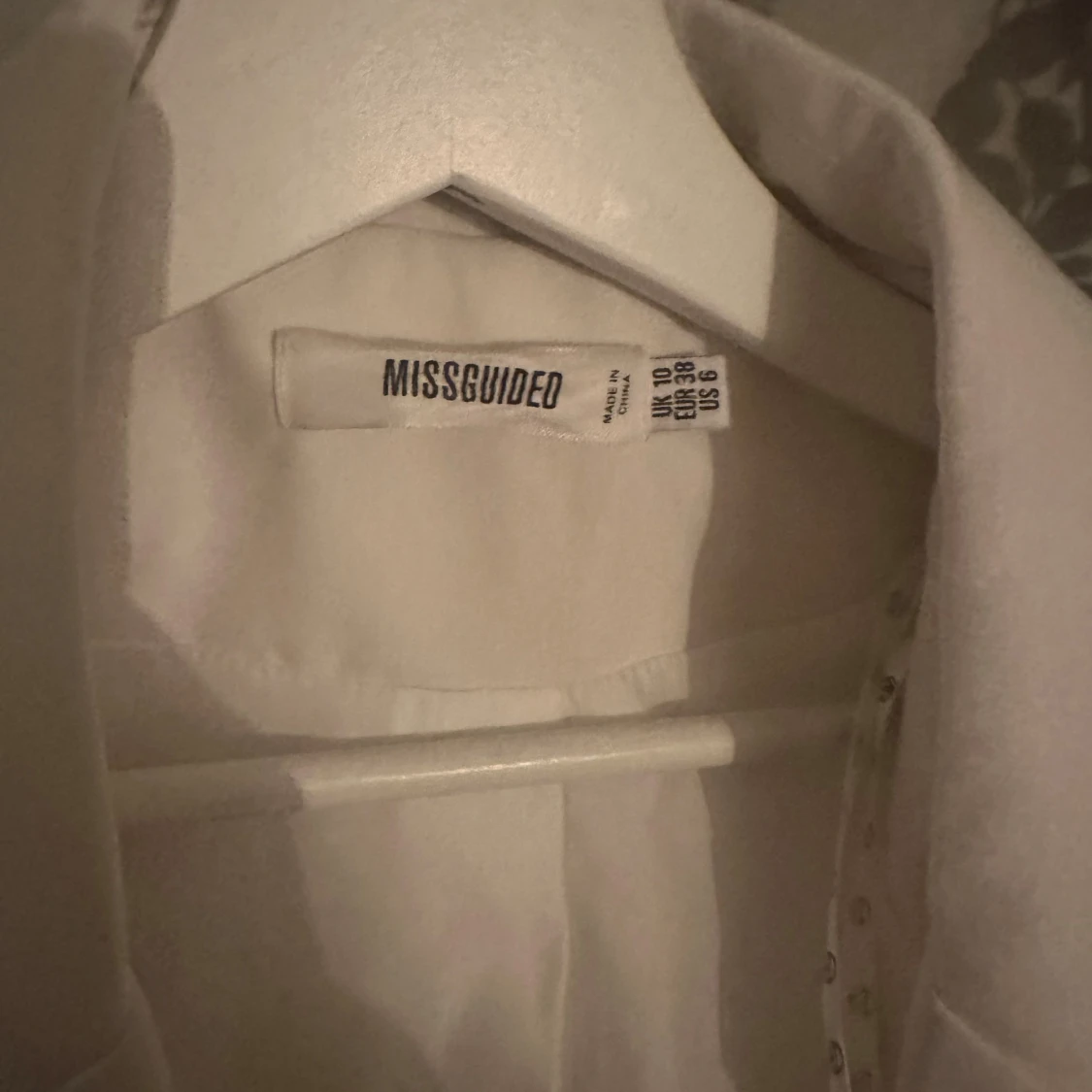 Vit kavaj från Missguided - 2