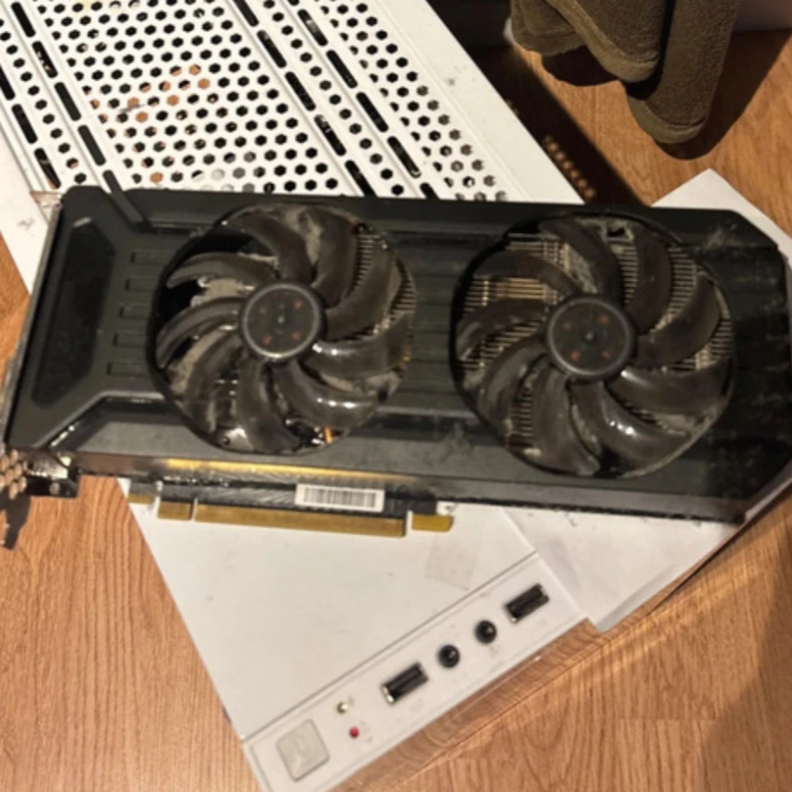 Grafikkort med dubbla fläktar