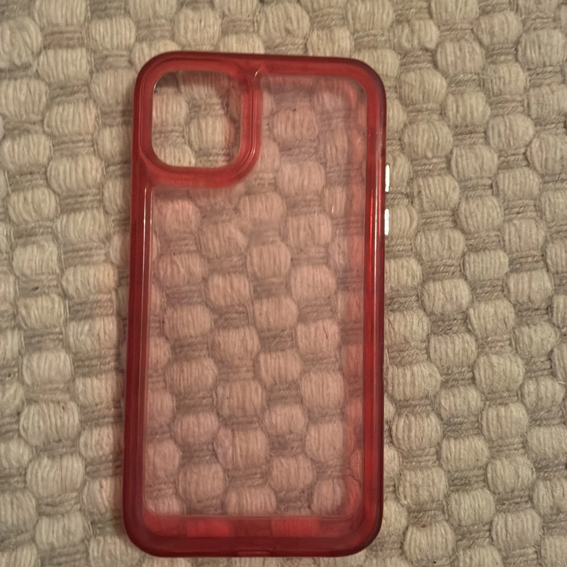 iPhone Skal Röd Transparent