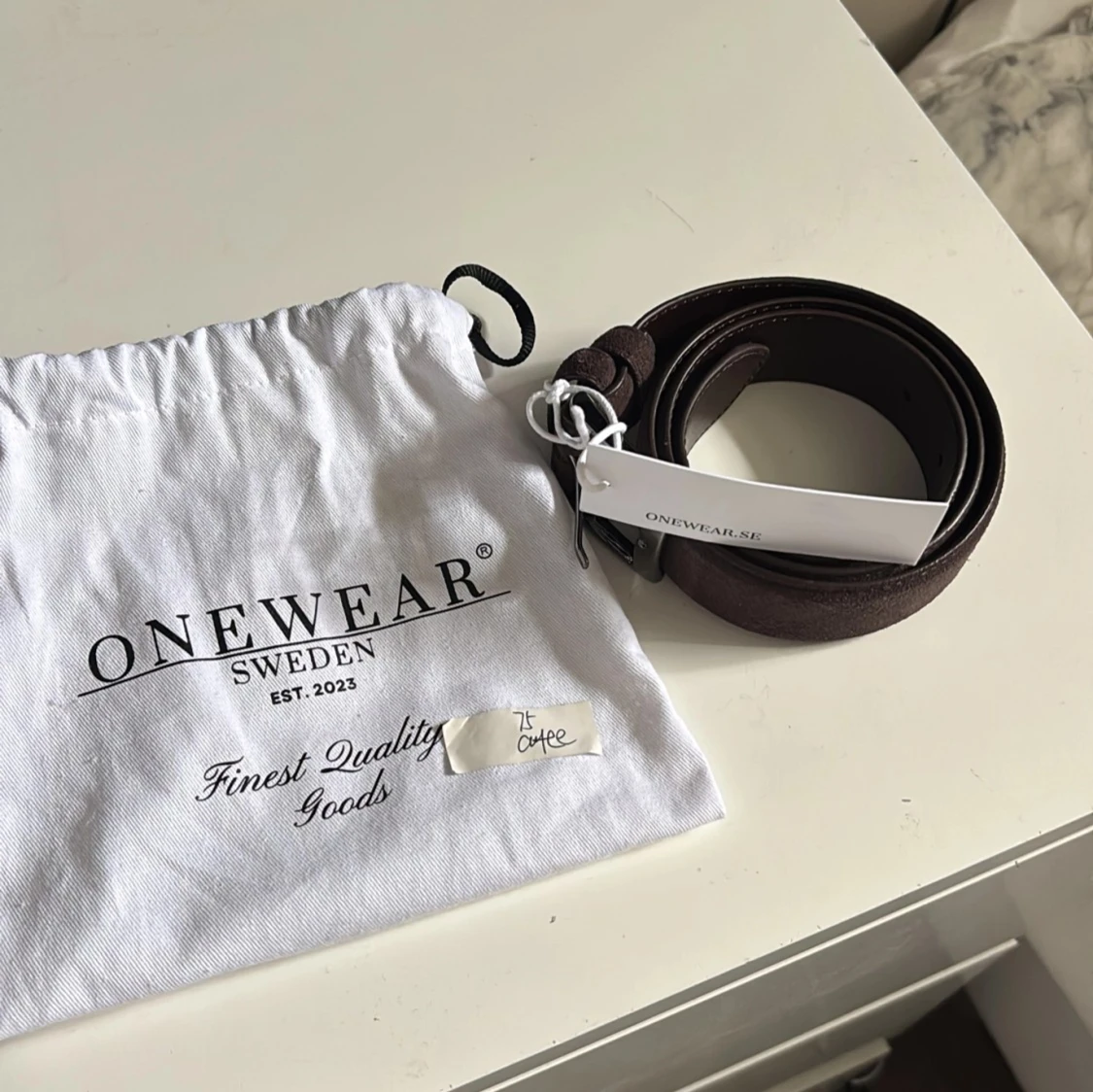 Brunt mockabälte från Onewear Sweden - 90