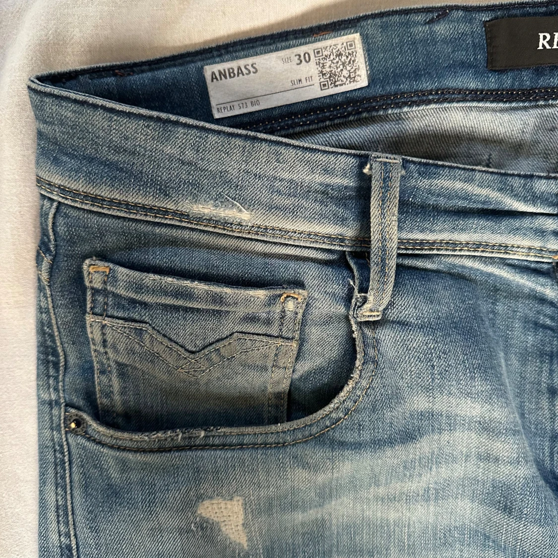 Replay Anbass blå  - 2
