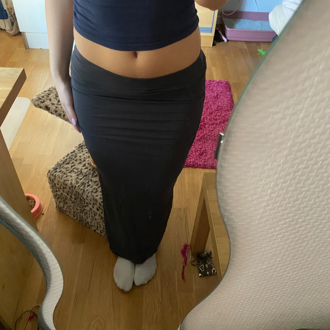  långkjol i stretchigt material