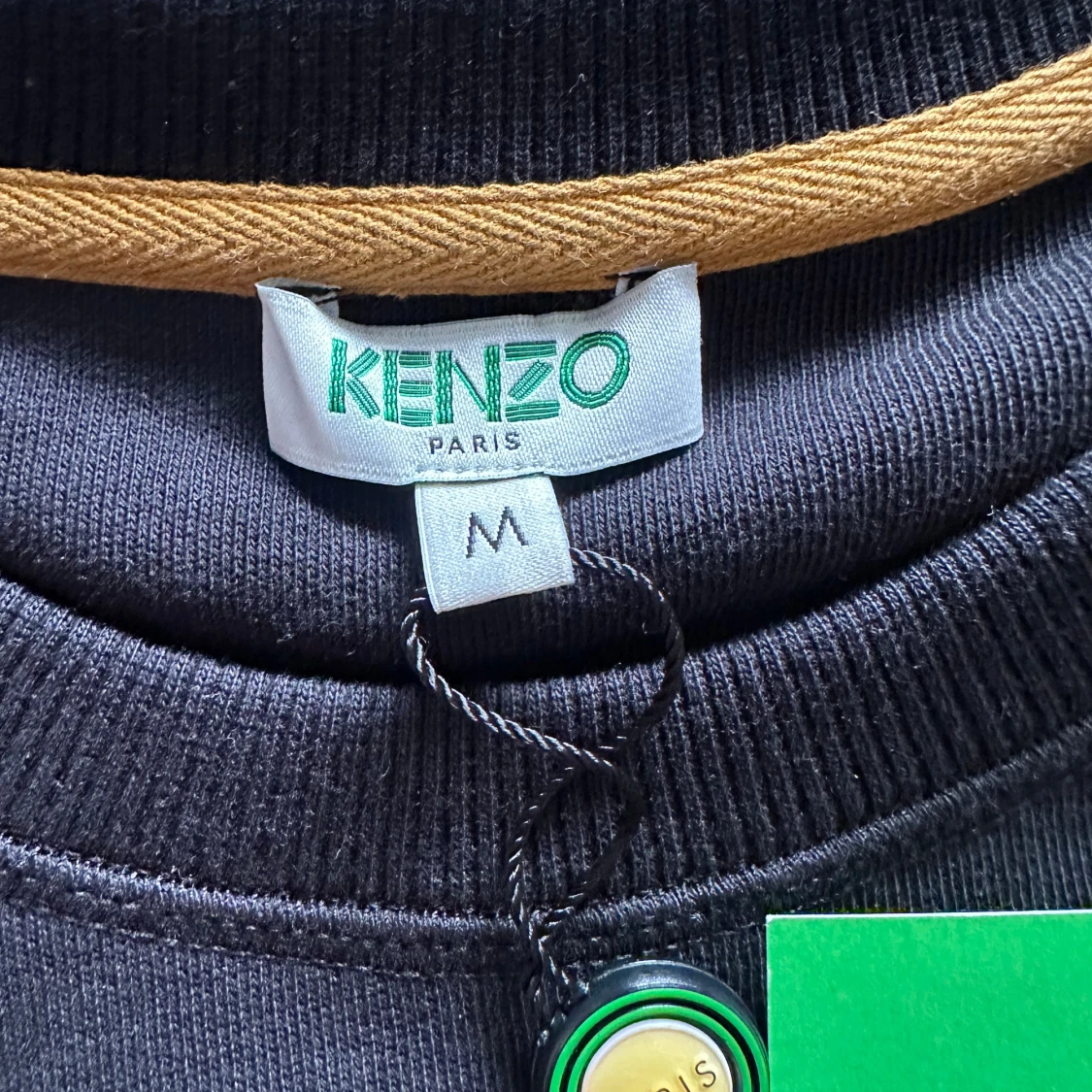 Svart sweatshirtklänning från Kenzo - 2