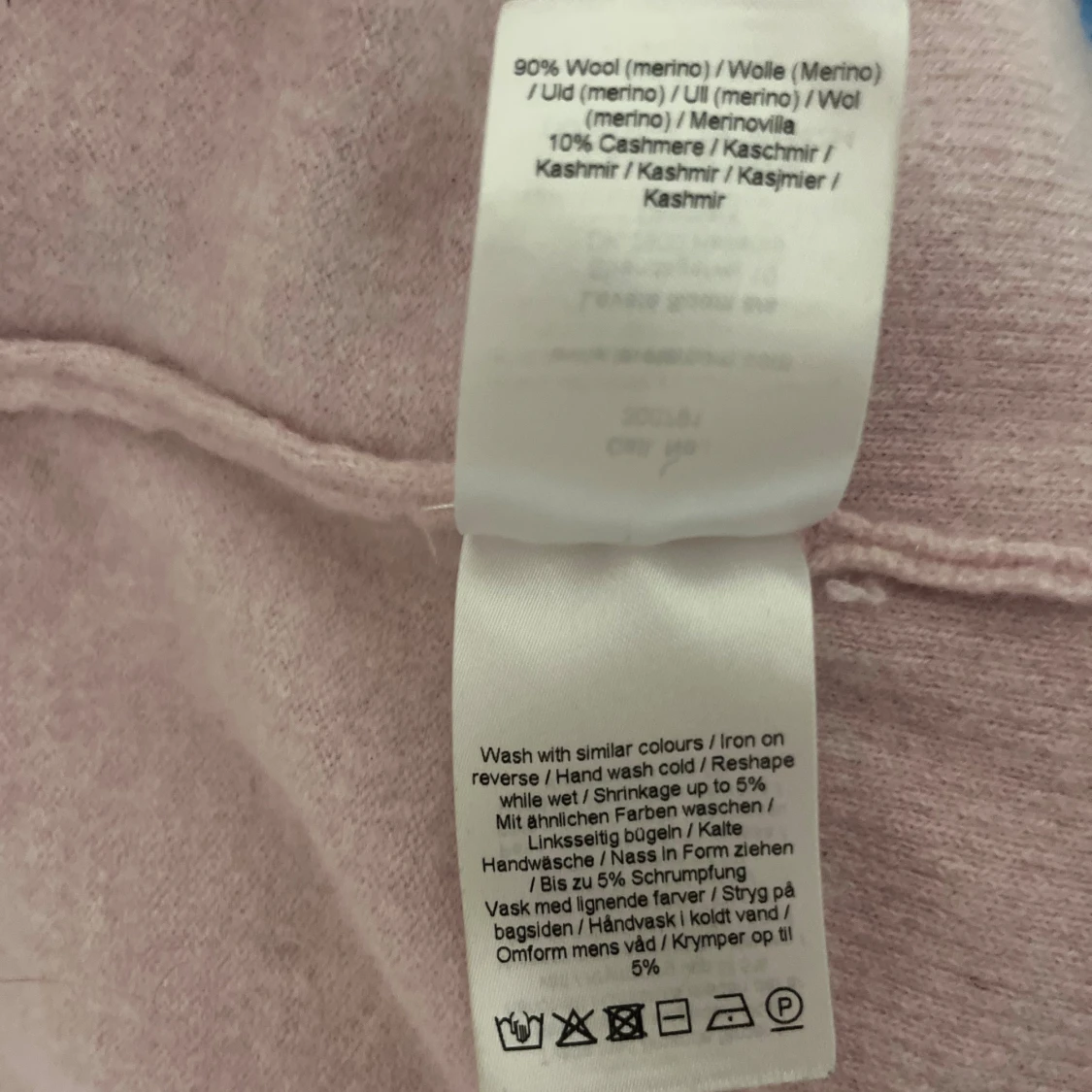 Merino Ull Babypink Kofta - 4