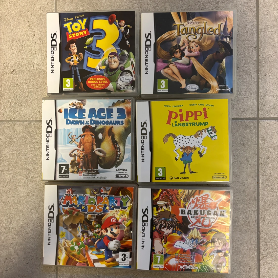 Nintendo DS + spel & tillbehör - 4