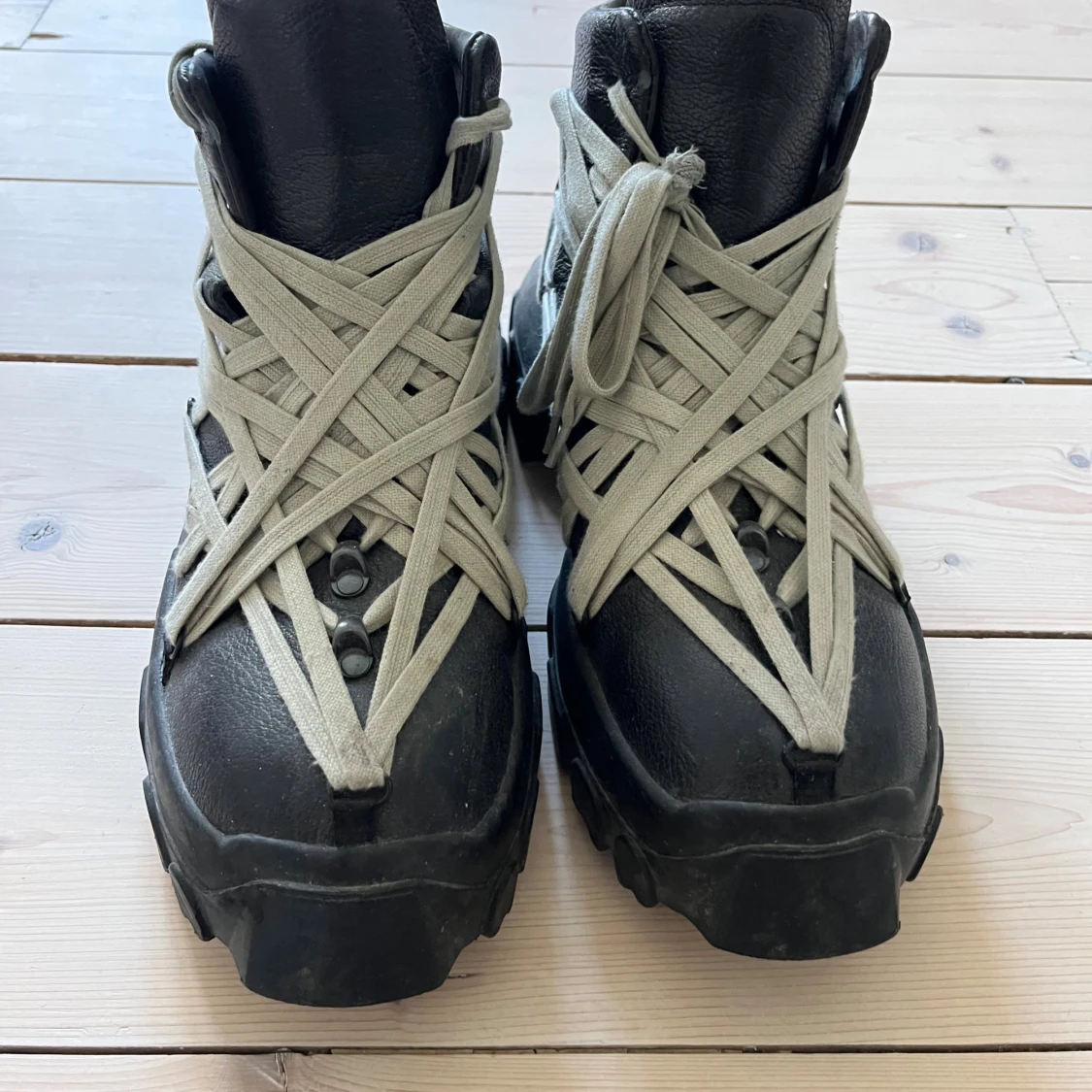 Rick Owens Tractor Boots - 1