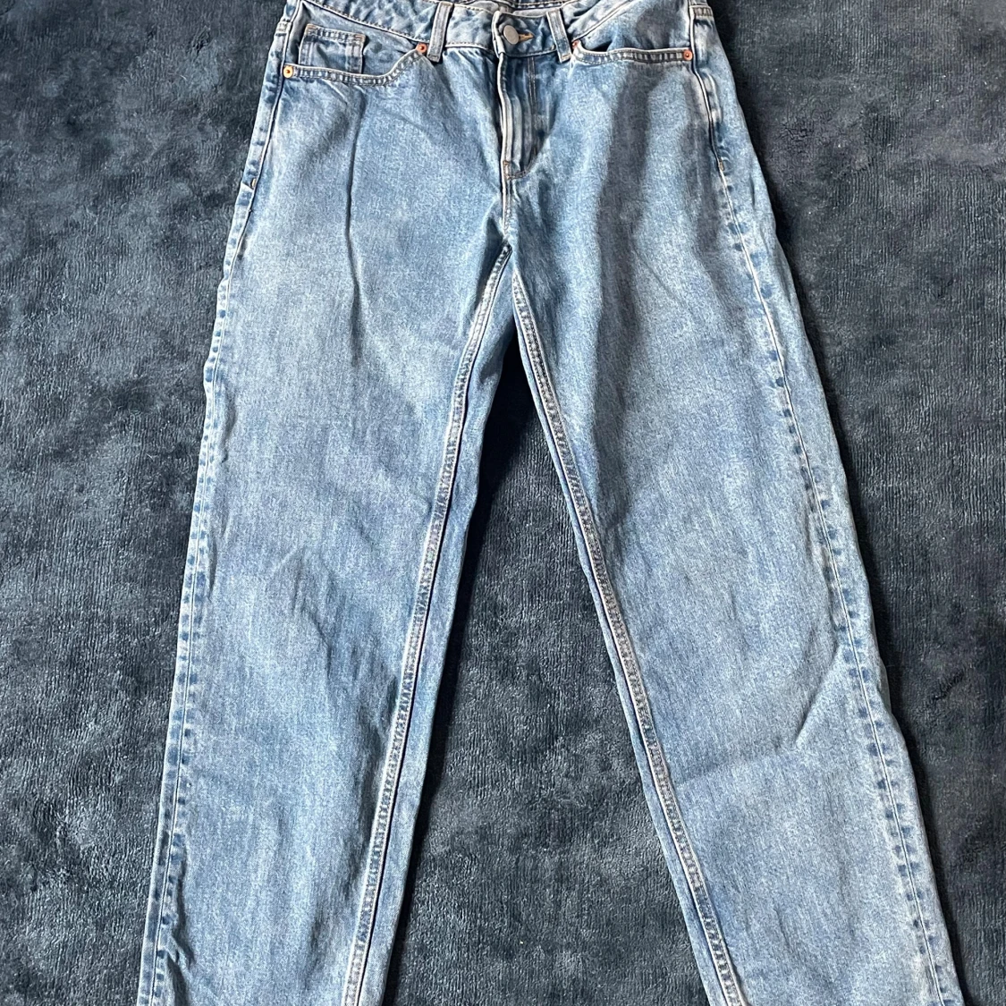 Blåa jeans från Lindex stl 38 - 2