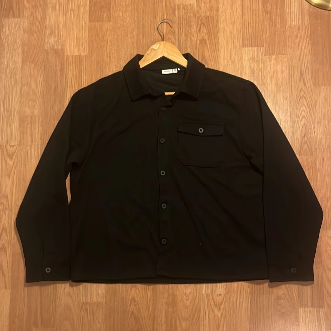 Svart overshirt - 1