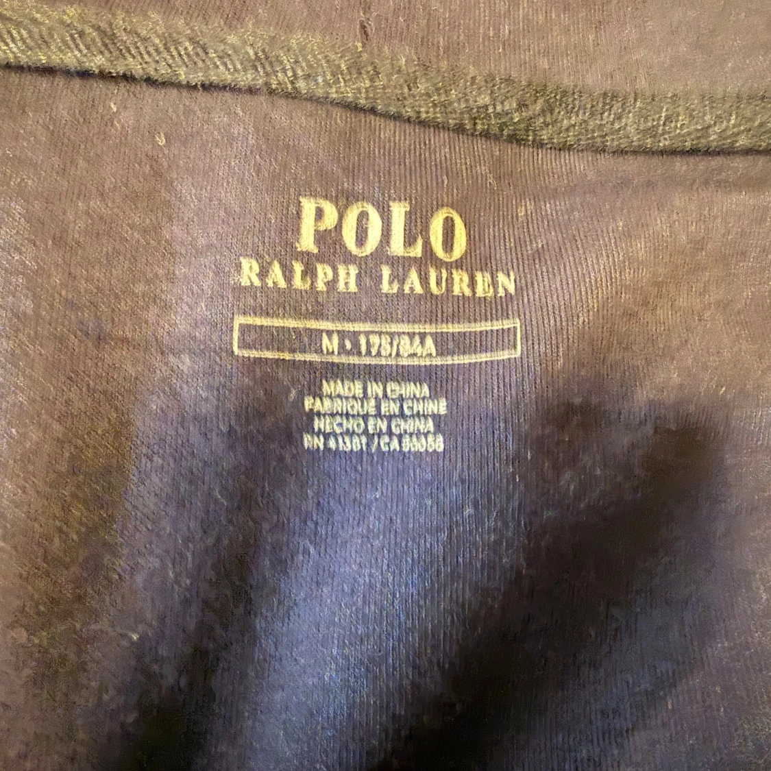 Marinblå hoodie från Polo Ralph Lauren