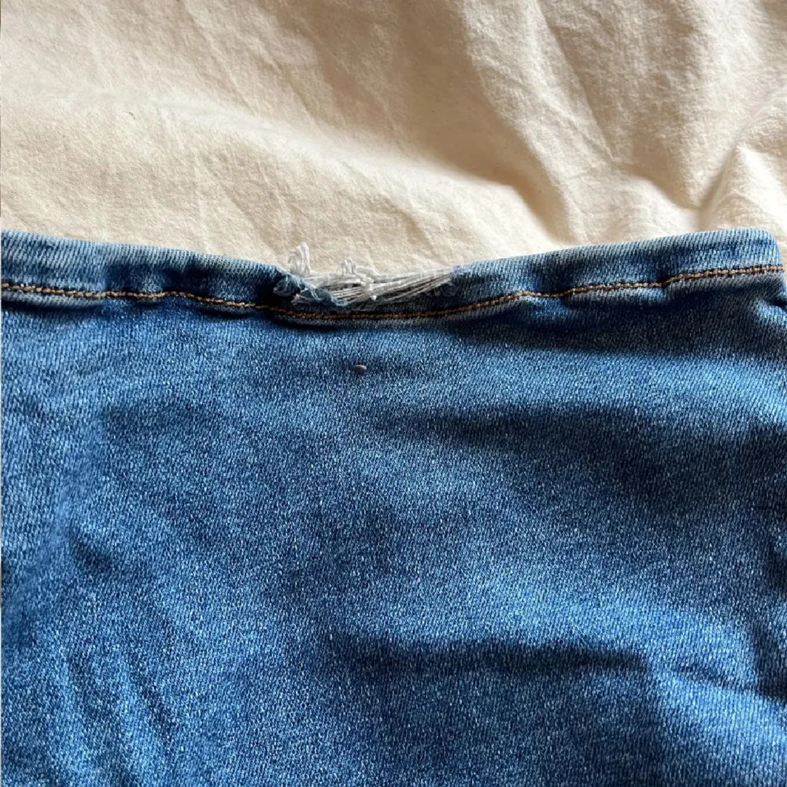 Blå Peachy Flare jeans med bootcut - 1