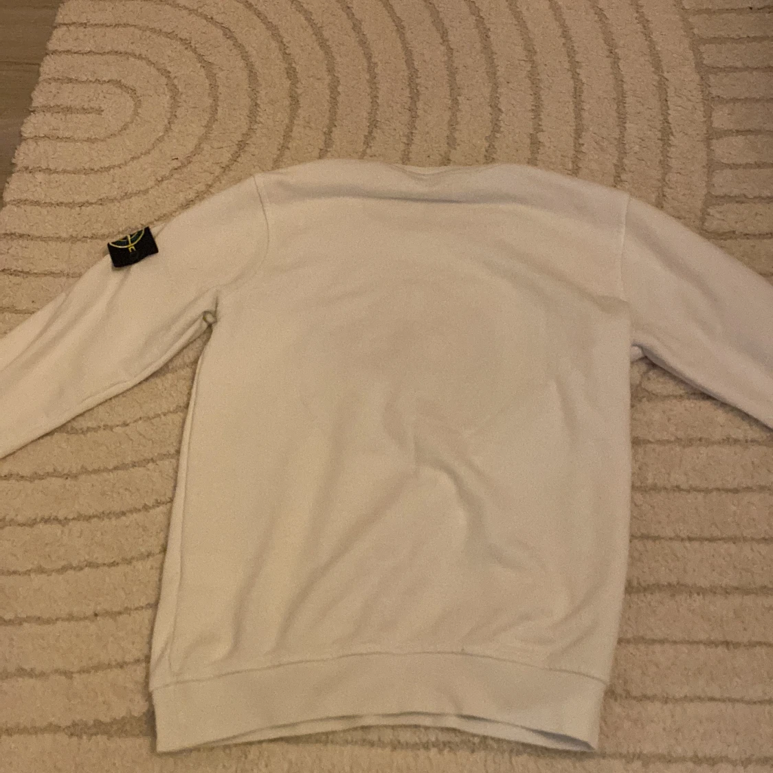 Vit Stone Island sweatshirt S - 1
