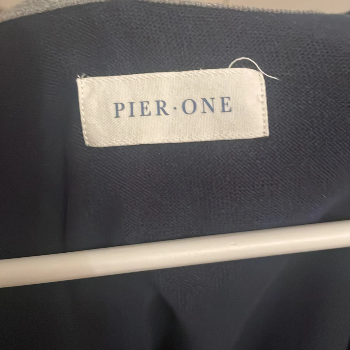 Mörkblå tröja med dragkedja - 3