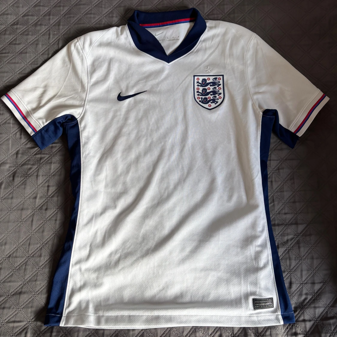 England Nike vit fotbollströja
