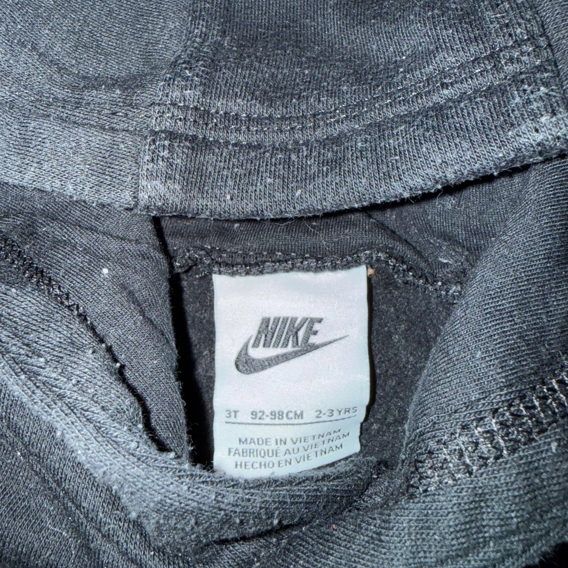 Svart Nike hoodie med logga - 3