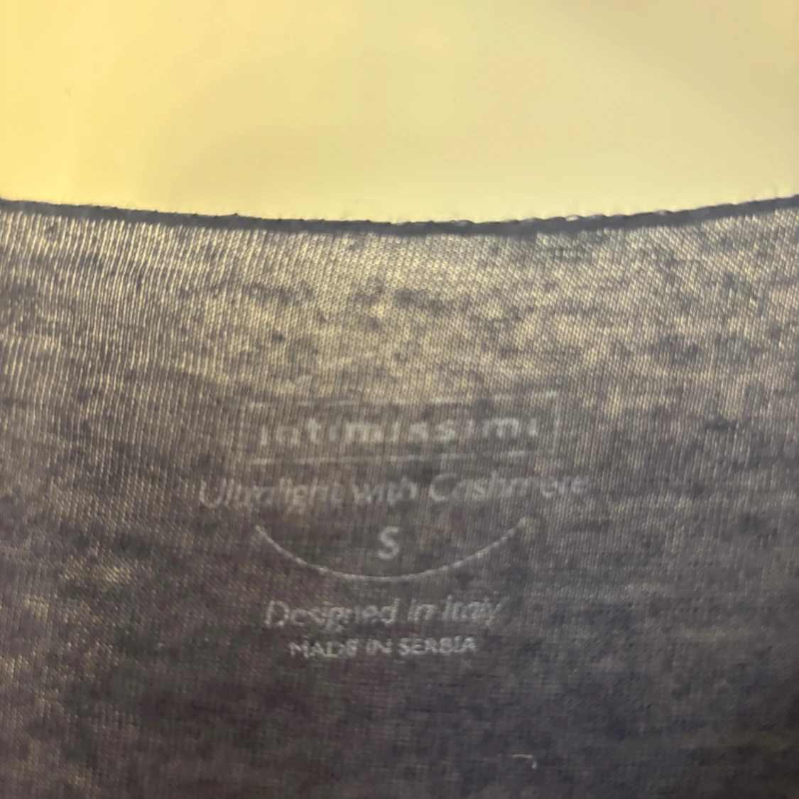 Mörkblå långärmad tröja Intimissimi - 1