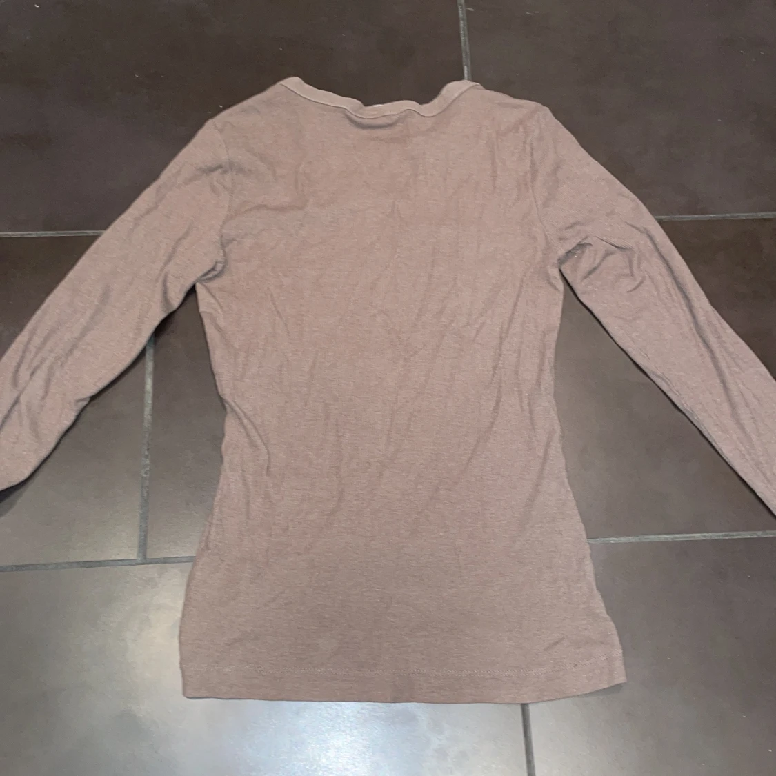 Brun långärmad tröja från H&M - 2