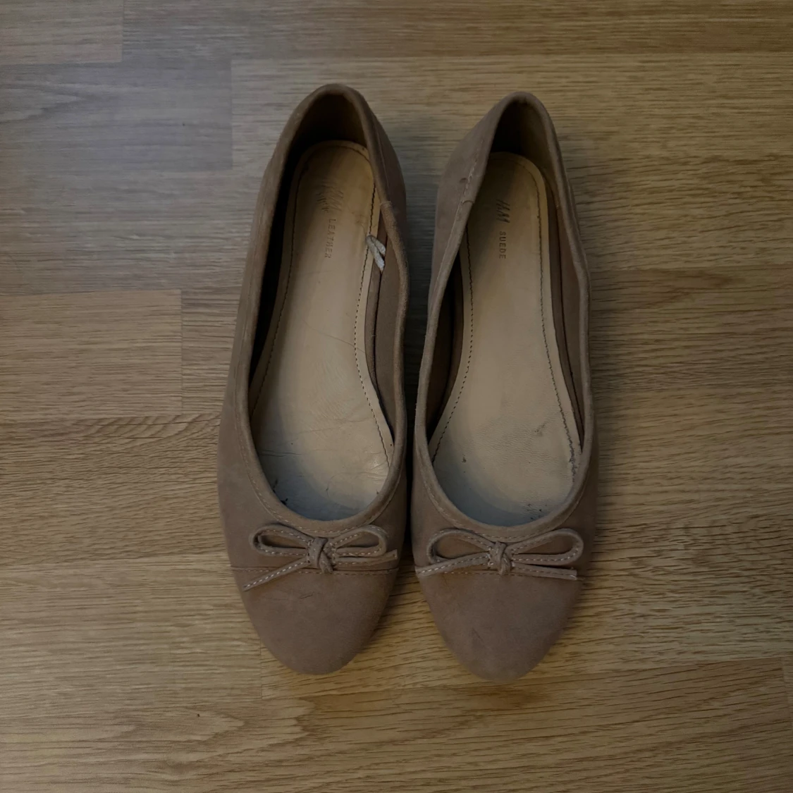 ballerinaskor med rosett