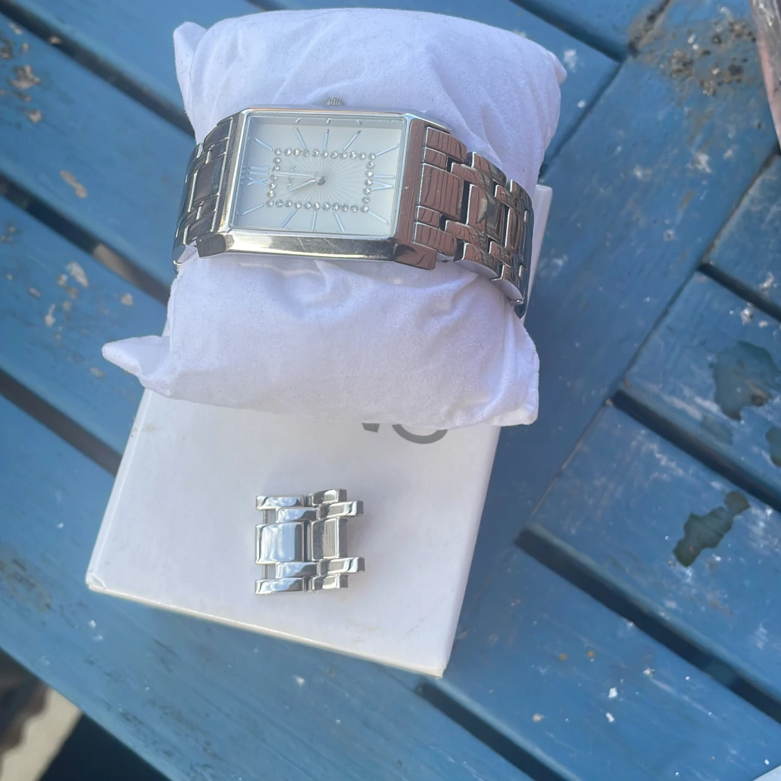 Rektangulär silverklocka från CMYK - 2