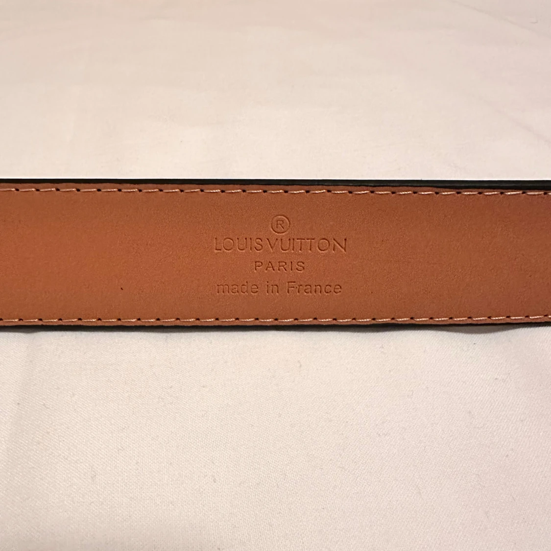 Svart  skärp i skinn - 3