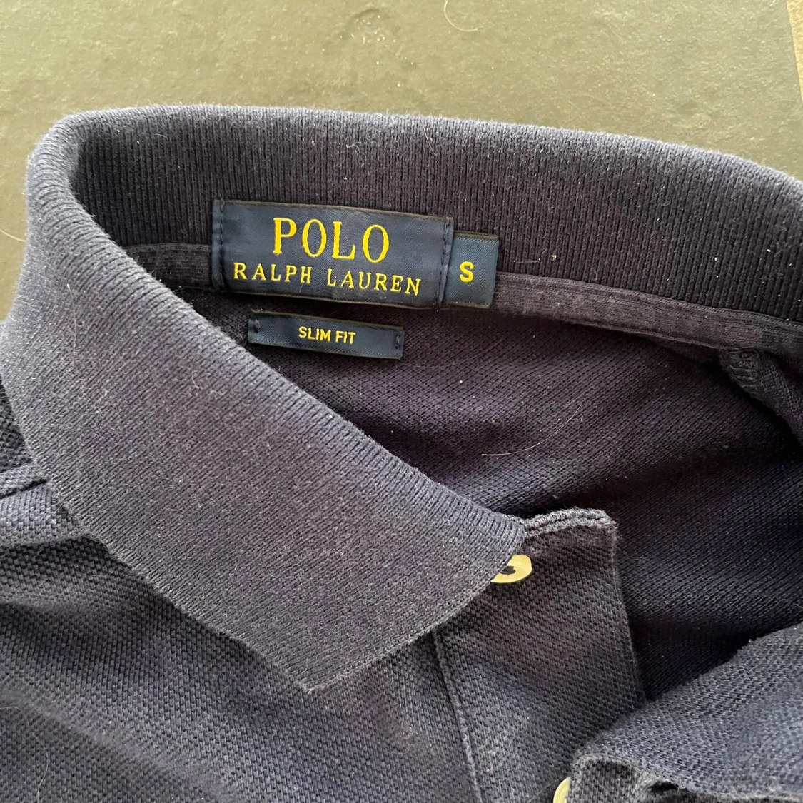 Mörkblå pikétröja från Polo Ralph Lauren - 2