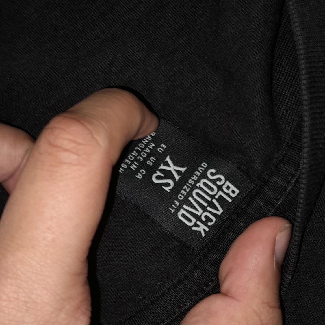 Svart y2k Tshirt  - 2