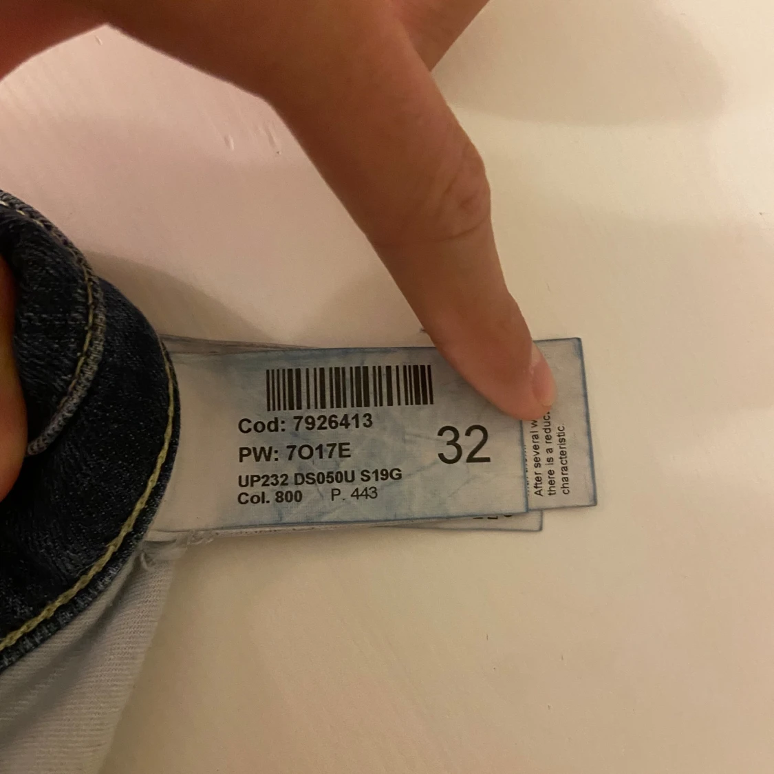 DONDUP jeans blåa med slitningar - 2