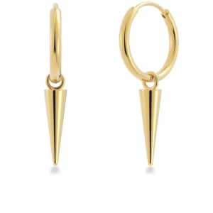 Guldpläterade hoops från Edblad - 14 k guldplätering på rostfritt står, de är vatten tåliga och nickelsäkra. Pris kan diskuteras och om ni undrar något är det bara att höra av er. Köpta för 400 kr 