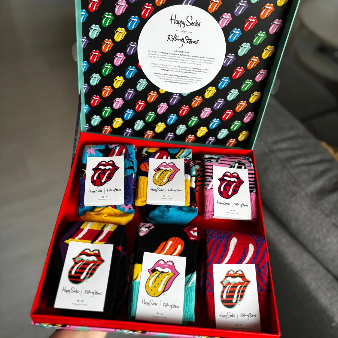 Happy Socks x Rolling Stones strumpbox - 3