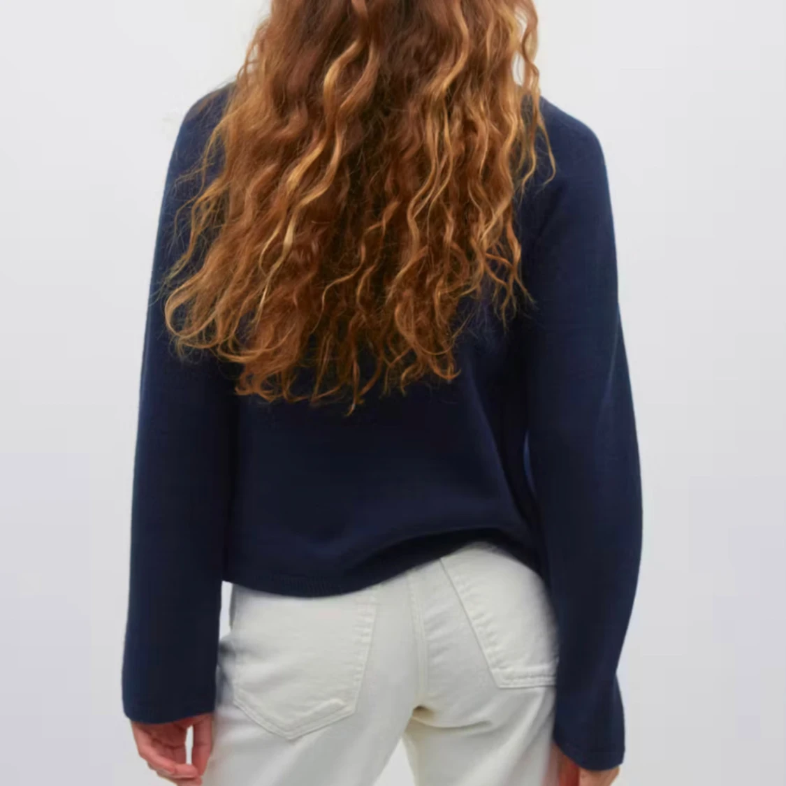 Mörkblå kofta från Gina Tricot - 1