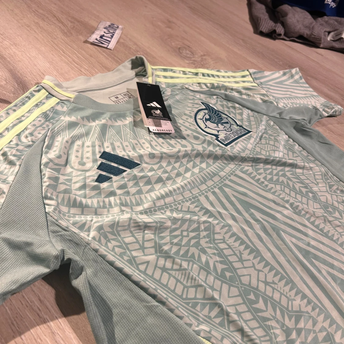 Adidas Mexiko fotbollströja M - 1