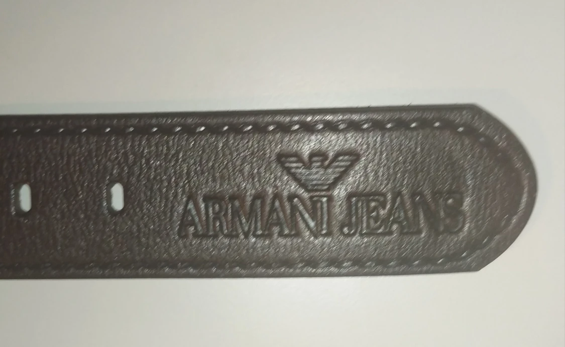 Brunt bälte från Emporio Armani - 2