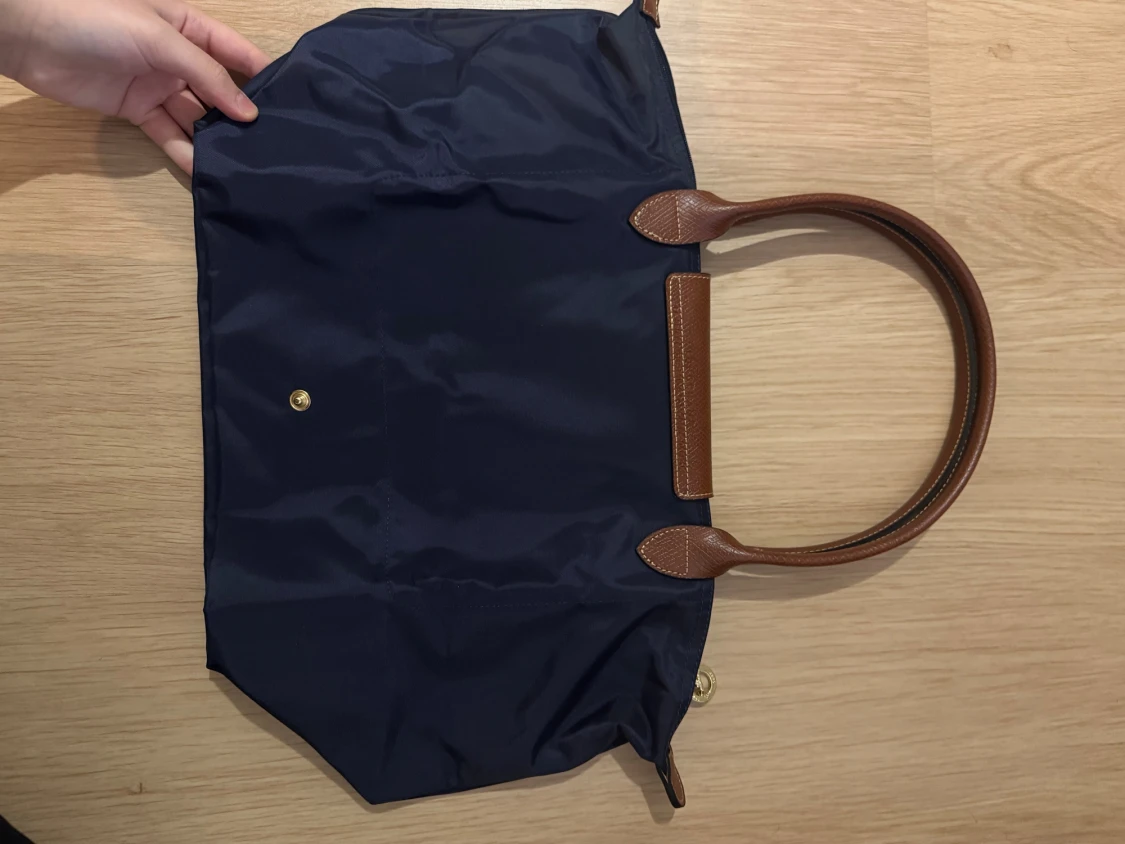 Mörkblå Longchamp handväska - 3
